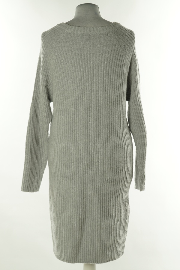 Sukienka szara sweterkowa - TAILY WEILL zdjęcie 2