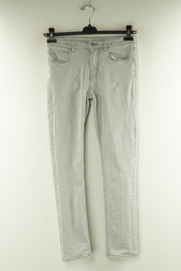 Spodnie szare jeansowe - H&M zdjęcie 1