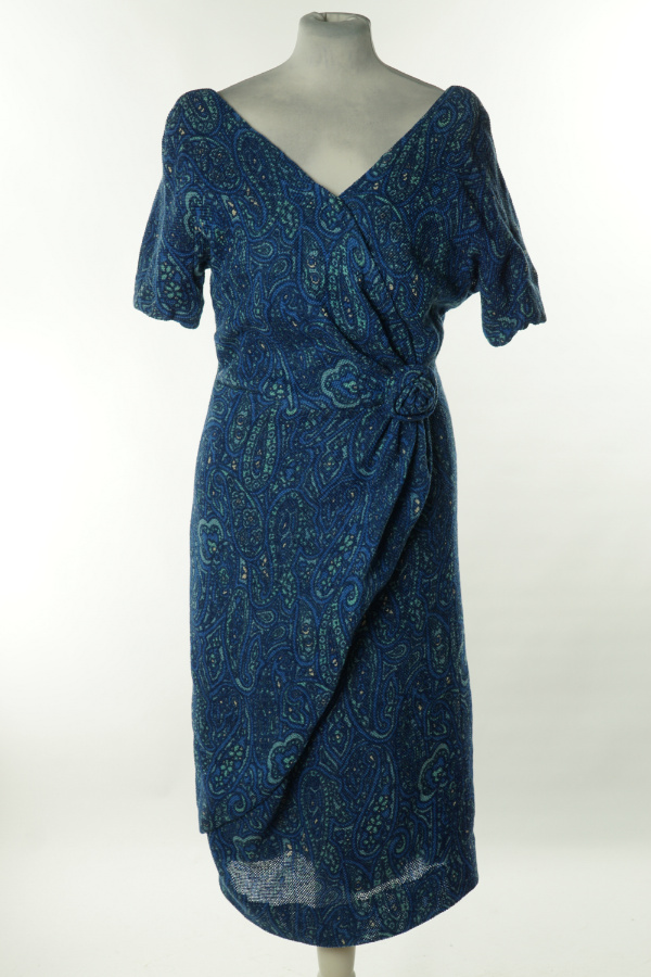 Sukienka niebieska  - BRAK METKI Z NAZWĄ PRODUCENTA zdjęcie 1