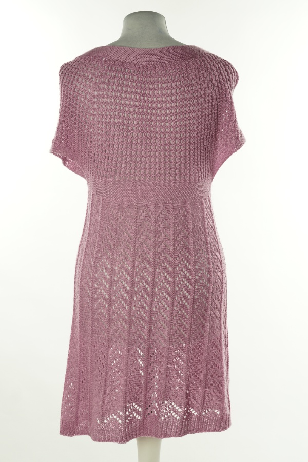 Kardigan różowy sweterkowy - BRAK METKI Z NAZWĄ PRODUCENTA zdjęcie 2