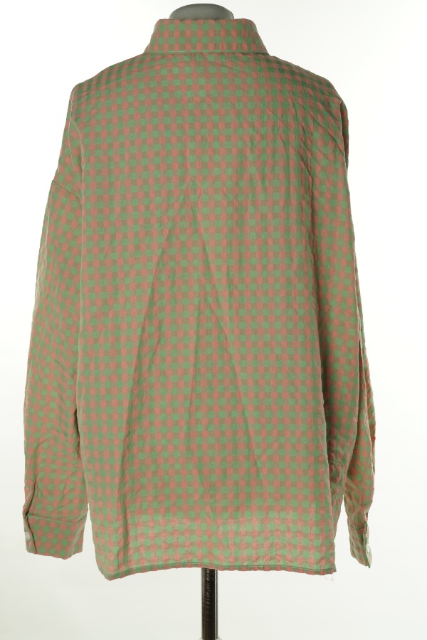 Koszula zielono-łososiowa w kratkę - I SAW IT FIRST zdjęcie 2