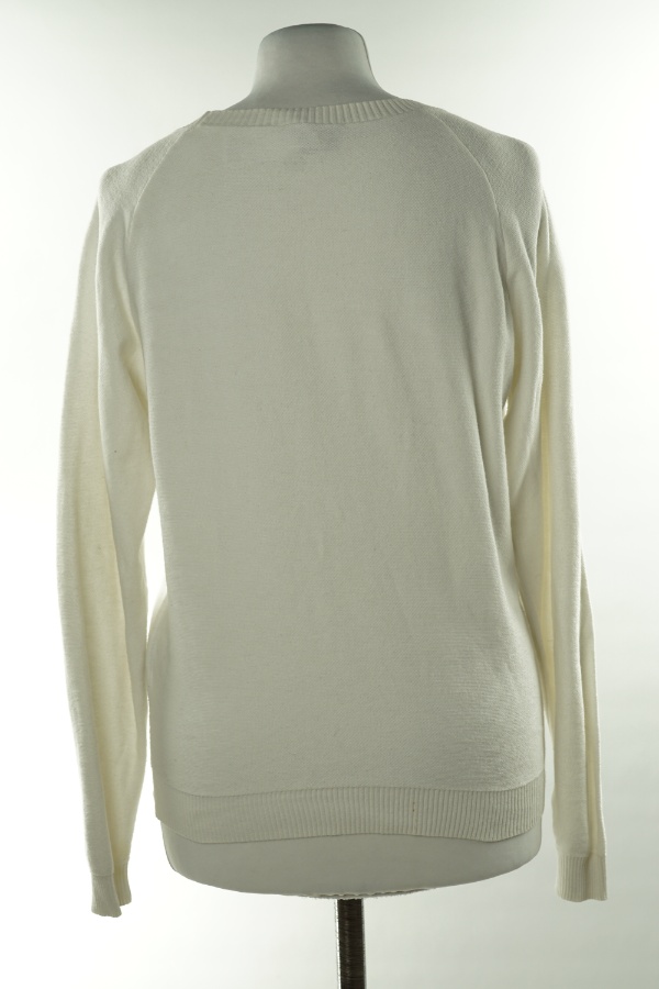 Sweter cienki biały, Armani Jeans - ARMANI JEANS zdjęcie 2