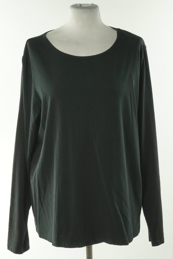 Bluzka czarna gładka, H&M - H&M zdjęcie 1