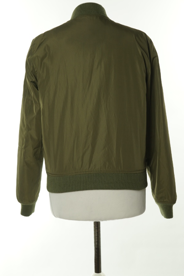 Kurtka zielona bomberka - DM RETRO zdjęcie 2