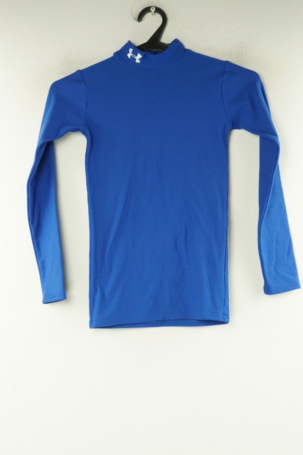 Bluzka kobaltowa sportowa - UNDER ARMOUR zdjęcie 1