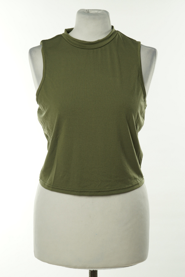 Top khaki - SHEIN zdjęcie 1