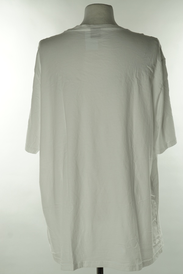 Koszulka biała z szarym nadrukiem - GEORGE zdjęcie 2