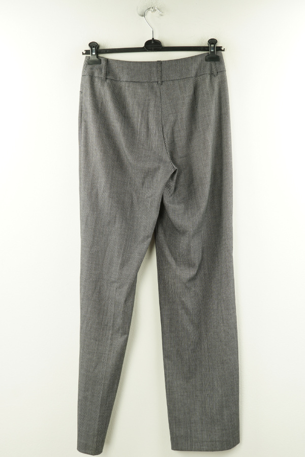 Spodnie czarne w drobny biały wzorek - TAIFUN zdjęcie 2