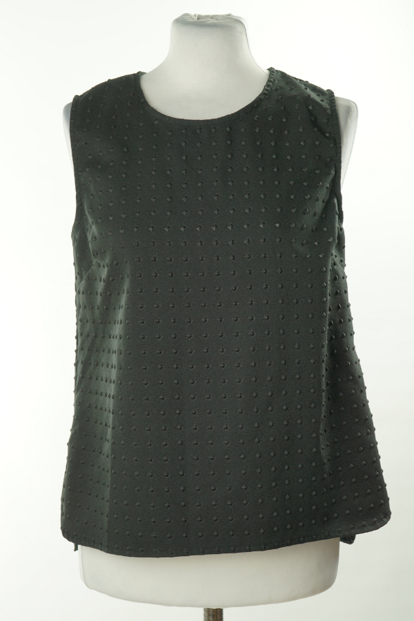 Bluzka czarna w romby - NEW LOOK zdjęcie 1