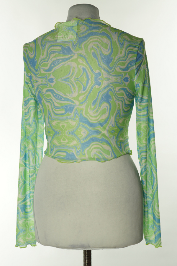 Top siateczkowy kolorowy - SHEIN zdjęcie 2