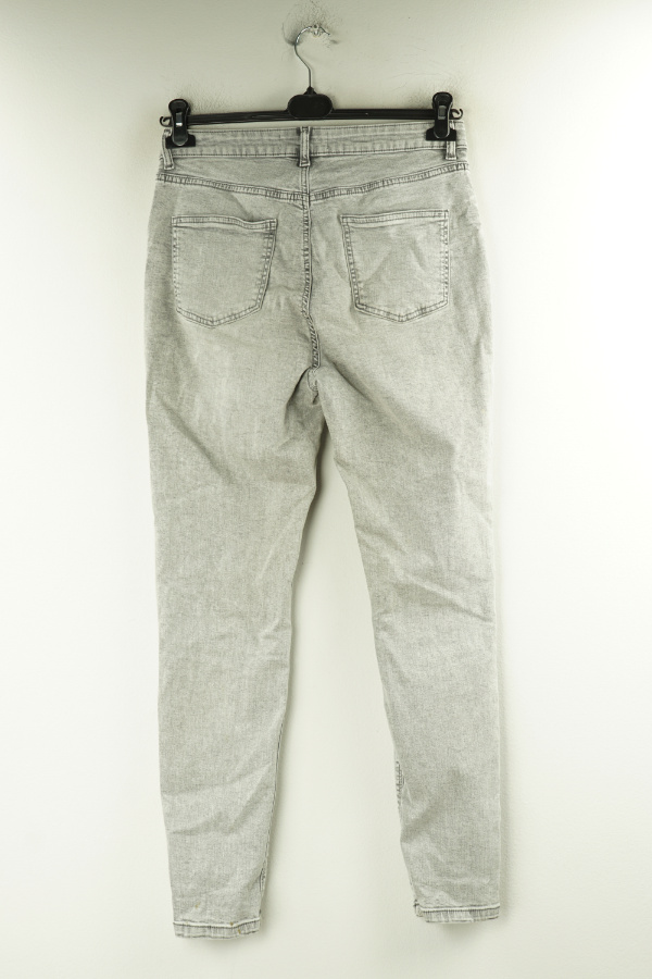 Spodnie szare jeansowe - PRIMARK zdjęcie 2