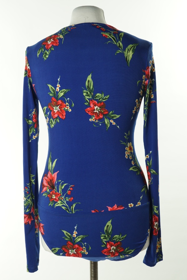 Body niebieskie w kwiaty - STRADIVARIUS zdjęcie 2