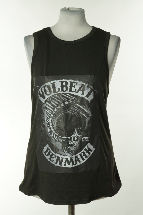 Koszulka czarna z nadrukiem i napisem - BRAK METKI Z NAZWĄ PRODUCENTA zdjęcie 1