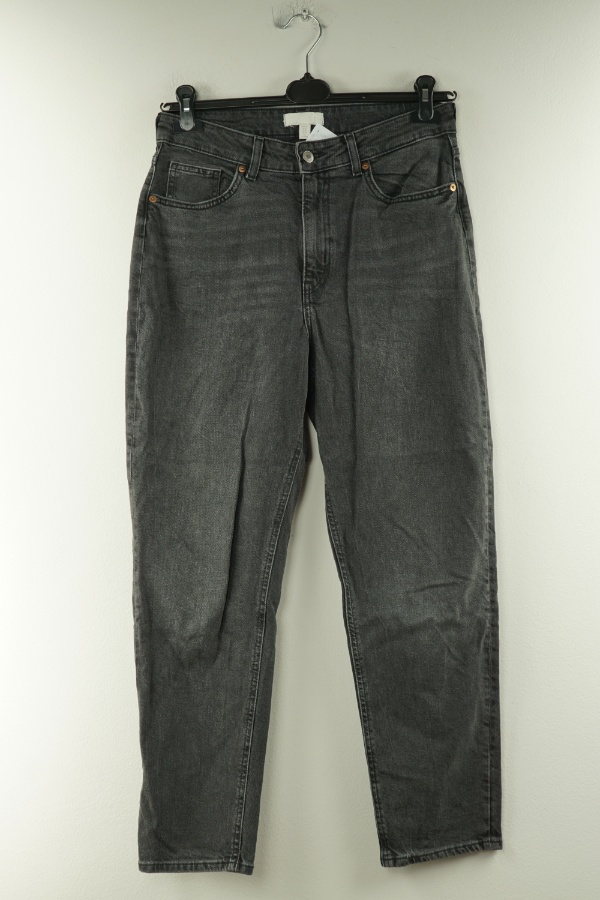 Spodnie jeansowe szare, H&M - H&M zdjęcie 1