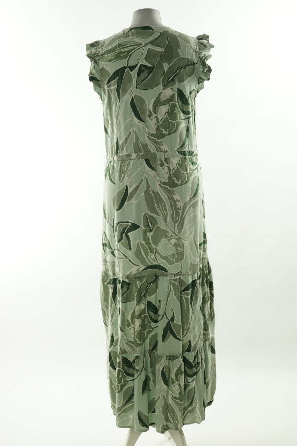 Sukienka zielona długa - B.YOUNG zdjęcie 2