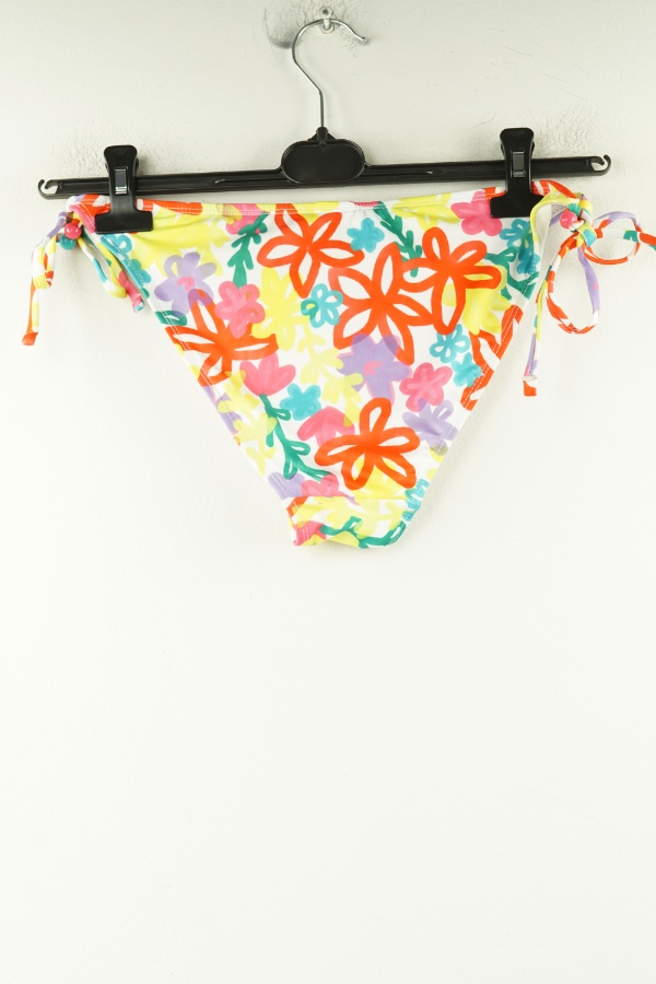 Dół od bikini biały w kolorowe wzory - PRIMARK zdjęcie 2