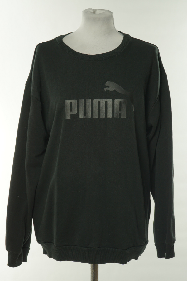 Bluza czarna bawełniana PUMA - PUMA zdjęcie 1