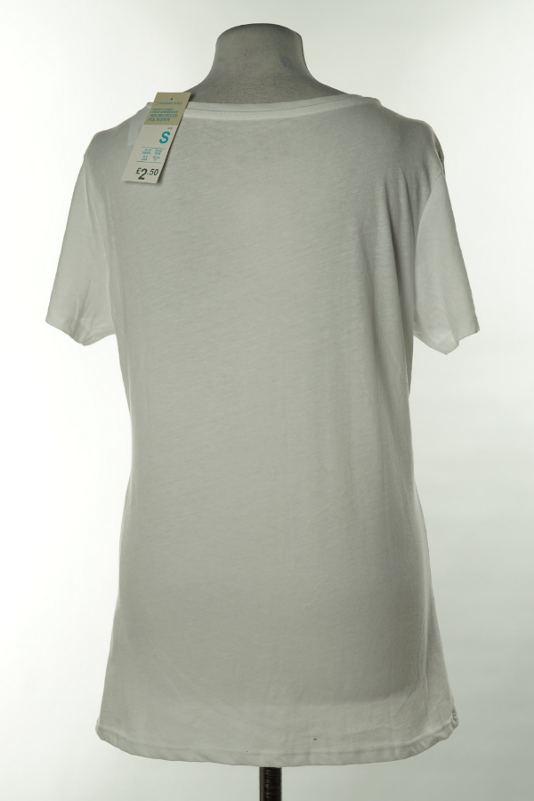 Koszulka biała gładka - PRIMARK zdjęcie 2