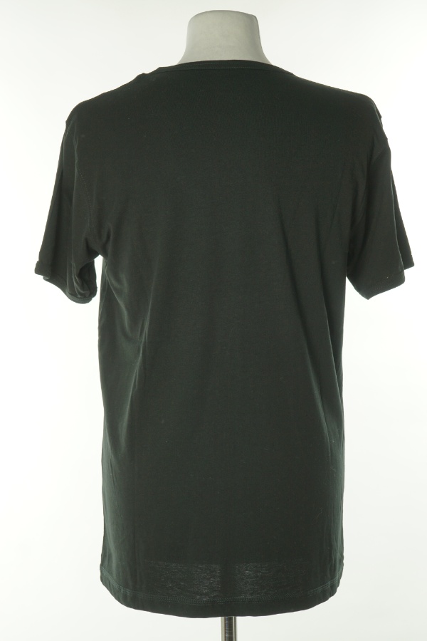 Koszulka czarna gładka - NEWBODY zdjęcie 2