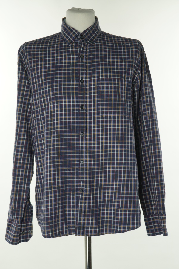 Koszula Koszula granatowa w kartę - DUNNES STORES zdjęcie 1