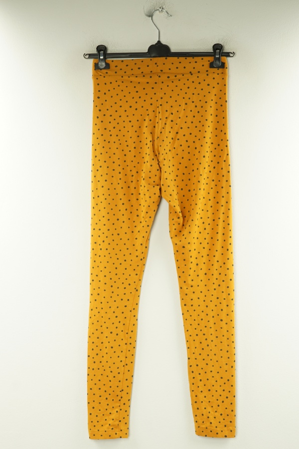 Legginsy żółte w czarne kropki - MONKI zdjęcie 2