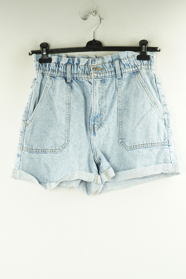 Krótkie spodenki jasnoniebieskie jeansowe - PRIMARK zdjęcie 1