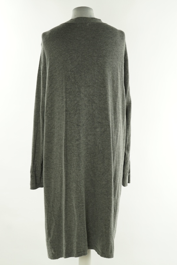 Kardigan szary sweterkowy - BASIC YOU zdjęcie 2