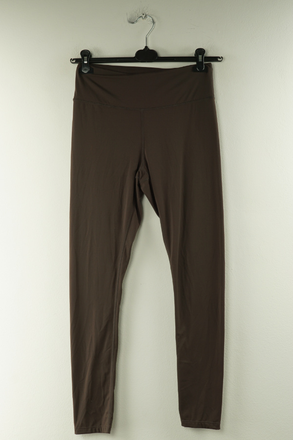 Legginsy brązowe sportowe - WORK OUT zdjęcie 1