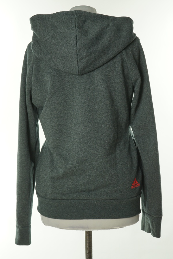 Bluza szara z napisem - ADIDAS zdjęcie 2