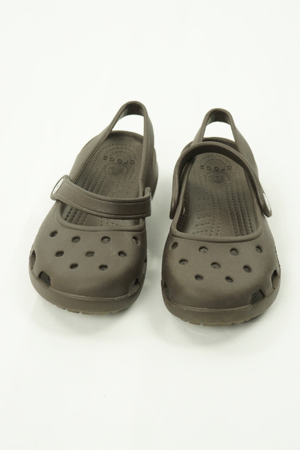 Czekoladowe klapki - CROCS zdjęcie 3