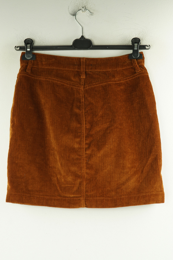 Spódnica brązowa sztruksowa - NEW LOOK zdjęcie 2