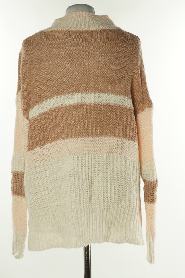 Sweter beżowy w paski - PRIMARK zdjęcie 2