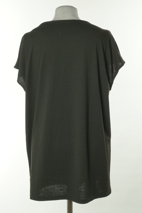 Koszula czarna gładka - BRAK METKI Z NAZWĄ PRODUCENTA zdjęcie 2