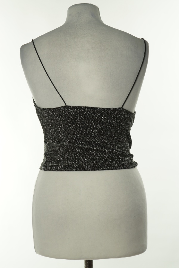 Top srebrny błyszczący - H&M zdjęcie 2