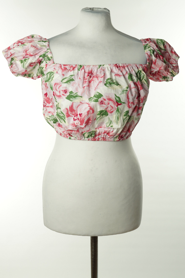 Top w różowe kwiaty - MISS SELFRIDGE zdjęcie 1