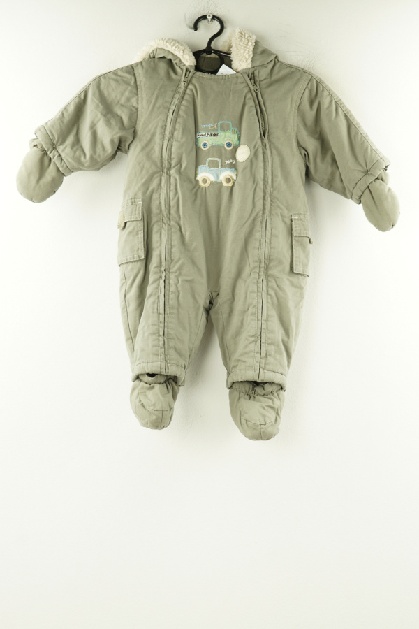 Kombinezon oliwkowy z autami - MOTHERCARE zdjęcie 1