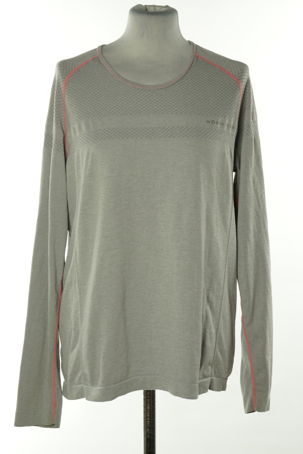 Bluzka sportowa szara - BRAK METKI Z NAZWĄ PRODUCENTA zdjęcie 1