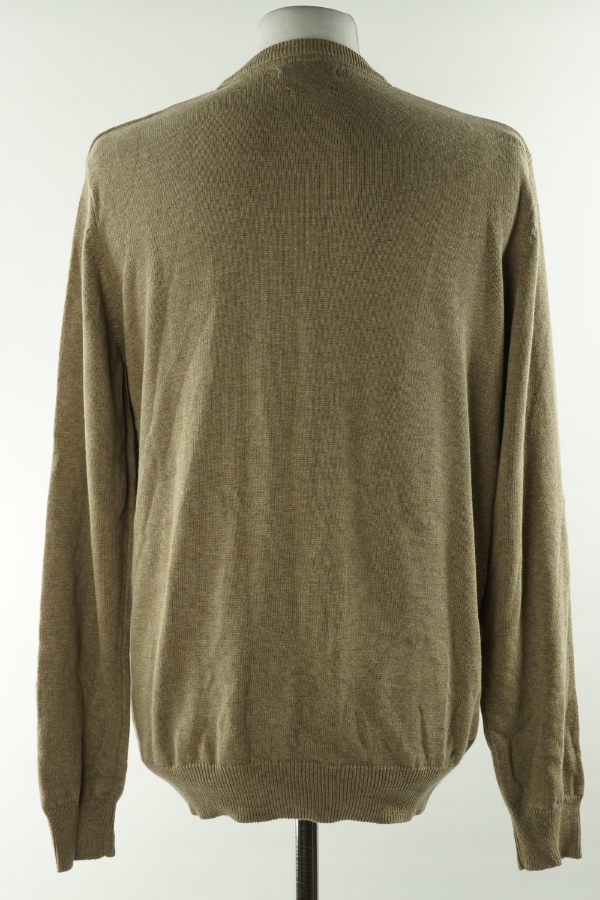 Sweter brązowy gładki - DUNNES zdjęcie 2