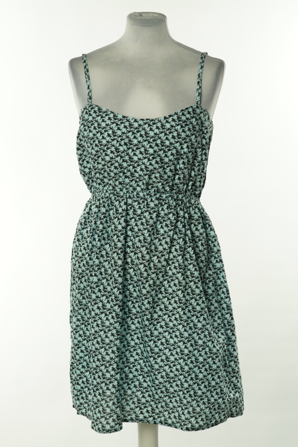 Sukienka niebieska w czarne konie - PRIMARK zdjęcie 1