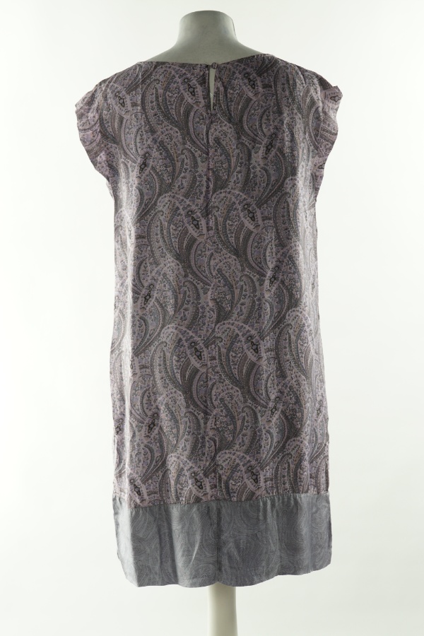Sukienka fioletowa wzorzysta, H&M - H&M zdjęcie 2