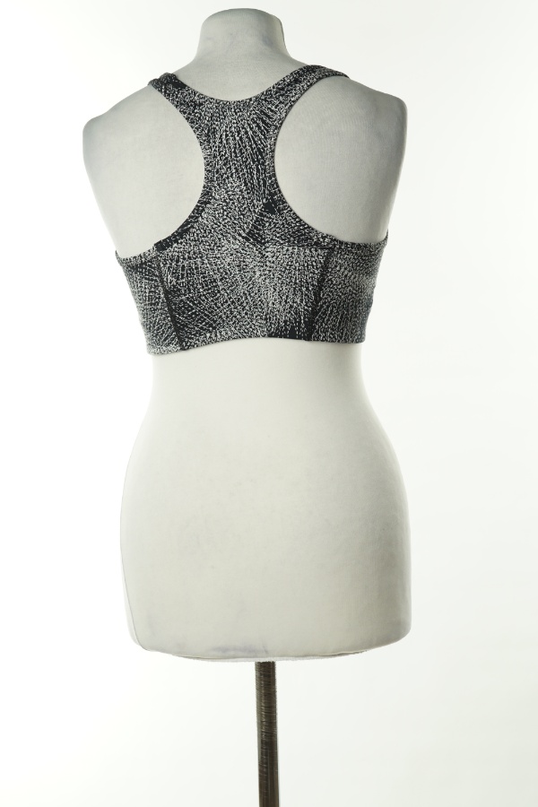 Top sportowy czarno-biały, H&M - H&M zdjęcie 2