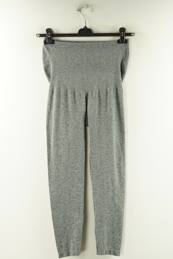 Legginsy szare ciążowe - BRAK METKI Z NAZWĄ PRODUCENTA zdjęcie 2