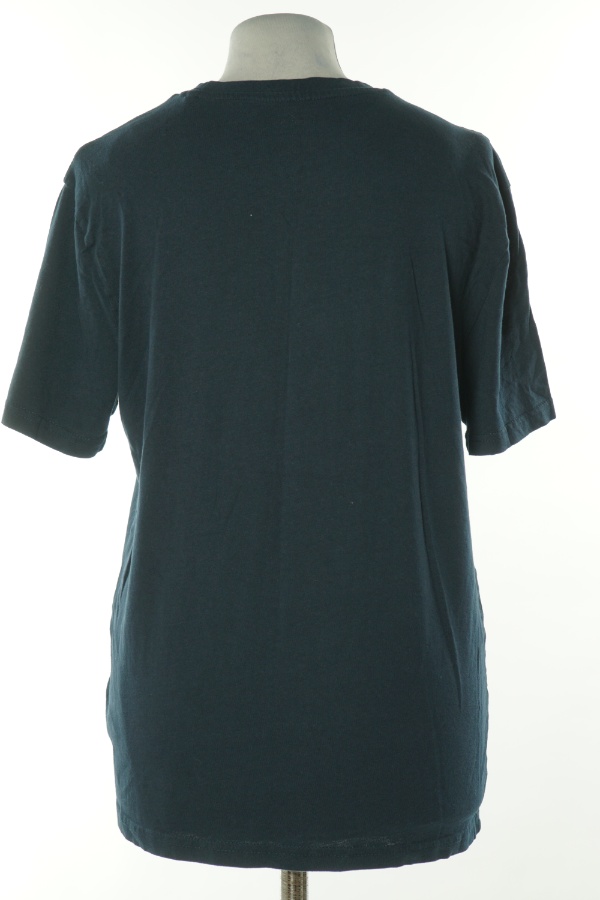 Koszulka granatowa gładka - GEORGE zdjęcie 2