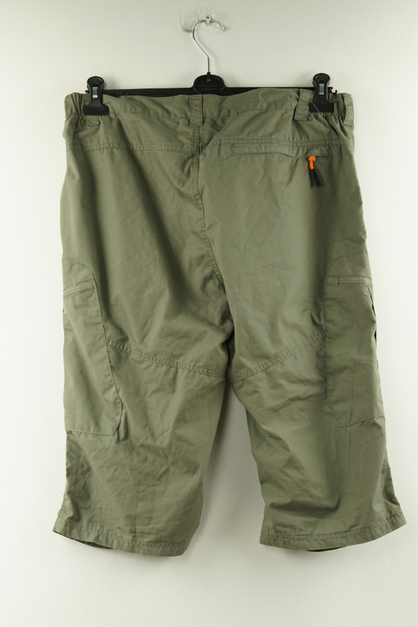Krótkie spodenki khaki materiałowe - TUXER zdjęcie 2