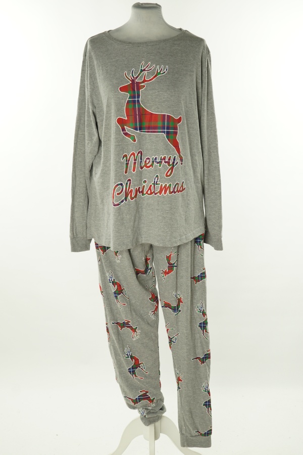 Piżama szara świąteczna - LADIES zdjęcie 1