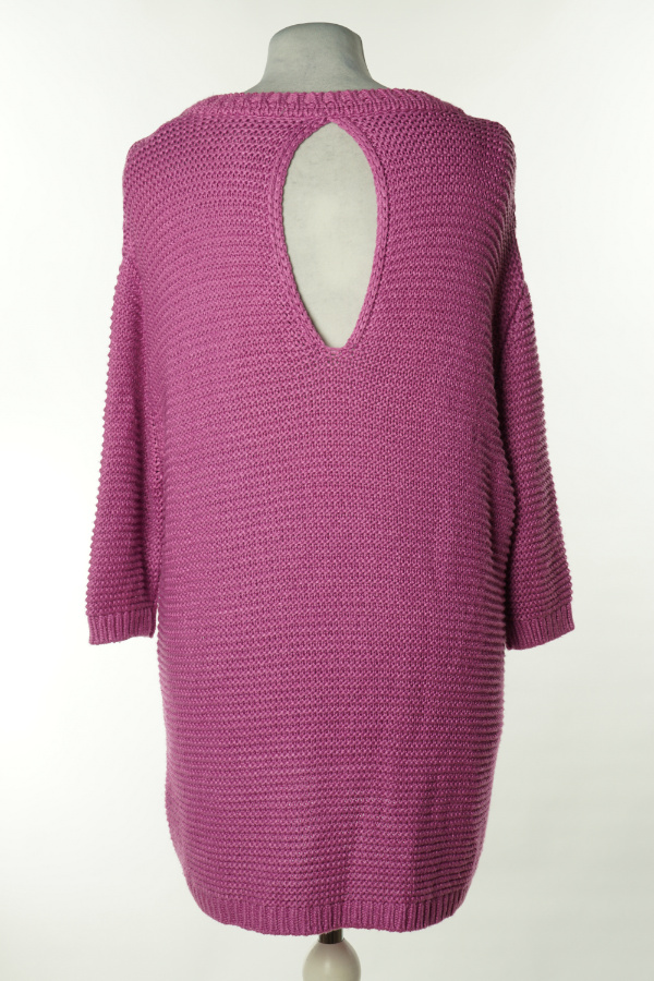 Sweter różowy z wycięciem na plecach - TIGER OF SWEDEN zdjęcie 2