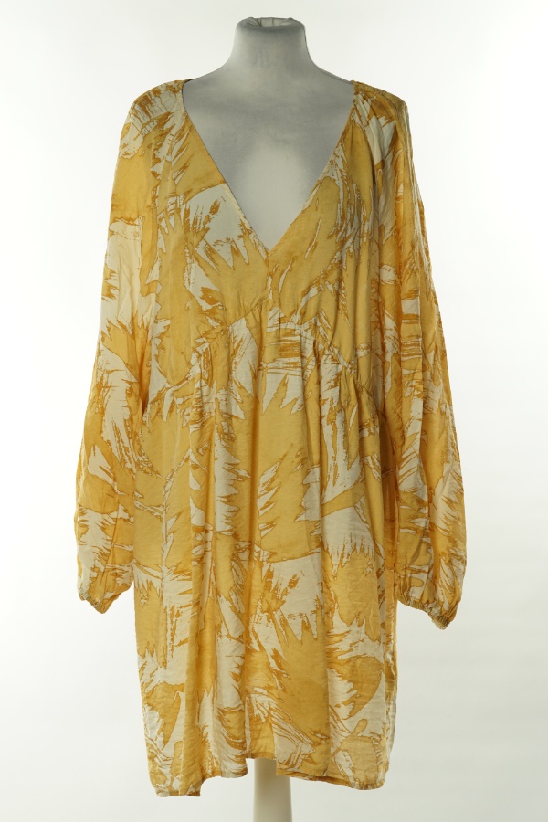 Sukienka masłowa w białe wzory, H&amp;M - H&amp;M zdjęcie 1