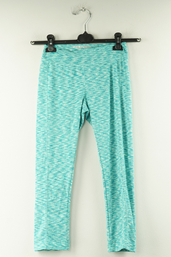 Legginsy sportowe niebieskie melanż 3/4 - NEW YORKER zdjęcie 1