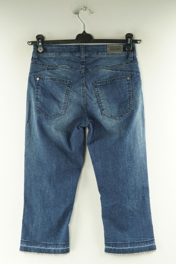 Spodnie granatowe jeansowe - PIERRE CARDIN zdjęcie 2