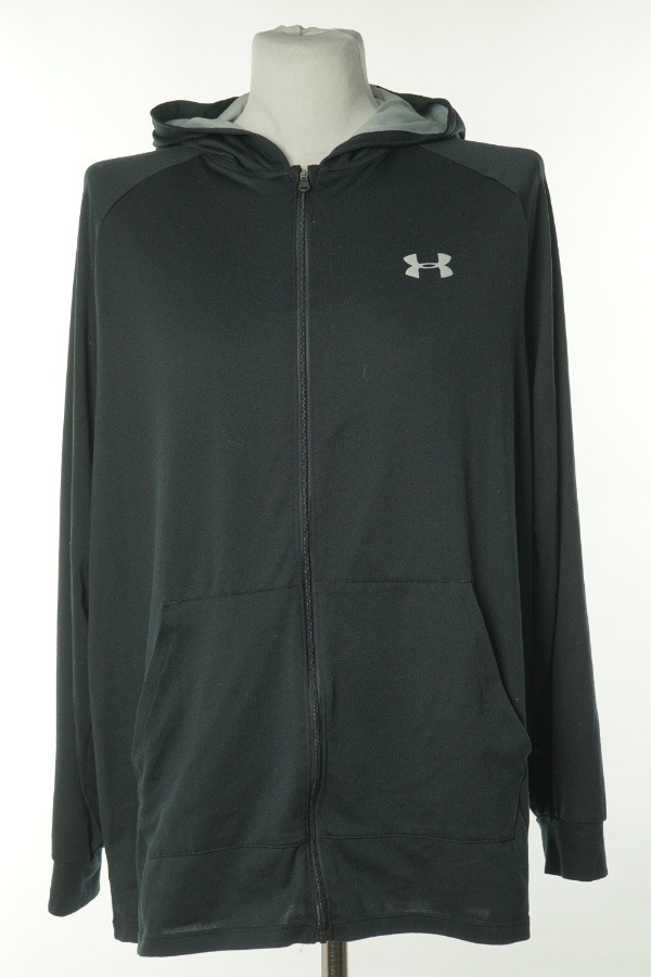 Bluza czarna  - BRAK METKI Z NAZWĄ PRODUCENTA zdjęcie 1